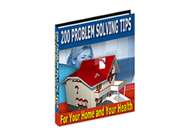 Free PLR eBook – 200 Problem Solving Tips for Your Home and Your Health