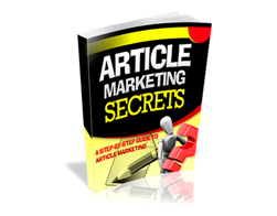 Free PLR eBook – Article Marketing Secrets