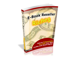 Free PLR eBook – E-Book Reseller Riches