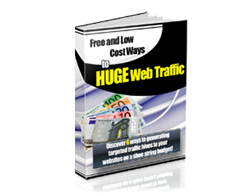Free PLR eBook – Free and Low Cost Ways to Huge Web Traffic