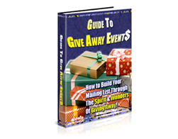 Free PLR eBook – Guide to Give Away Events