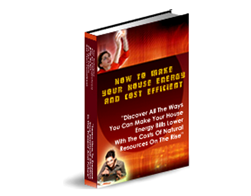 Free PLR eBook – How to Make Your House Energy and Cost Efficient