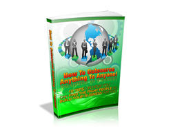 Free PLR eBook – How to Outsource Anything to Anyone