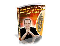 Free PLR eBook – How to Price Your Product or Service Just Right
