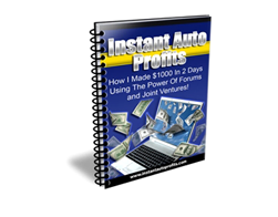 Free PLR eBook – Instant Auto Profits