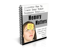 Free PLR Newsletter – Memory Matters