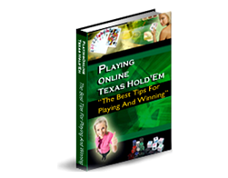 Free PLR eBook – Playing Online Texas Hold’em