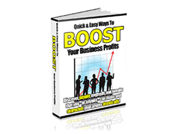 Free PLR eBook – Quick & Easy to Boost Your Business Profits