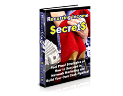 Free PLR eBook – Recurring Income Secrets