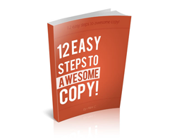 Free MRR eBook – 12 Easy Steps to Awesome Copy