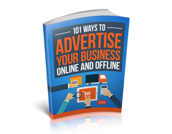 Free MRR eBook – 101 Ways to Advertise Your Business Online and Offline