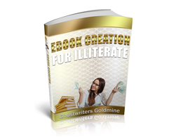 Free PLR eBook – eBook Creation for Illiterate